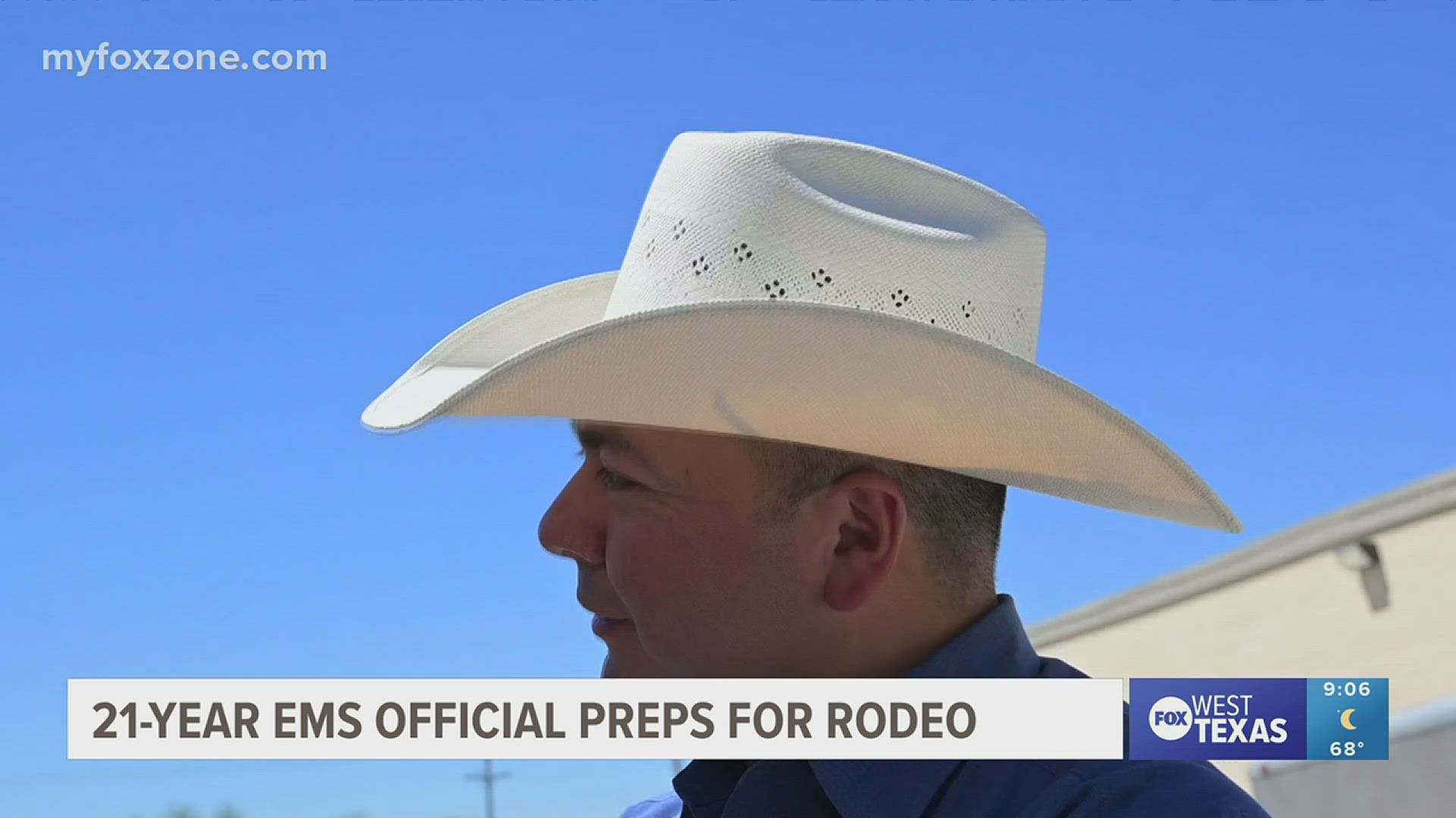 Jose Rivera has volunteered and eventually been contracted to work for the San Angelo Rodeo as an EMS professional.