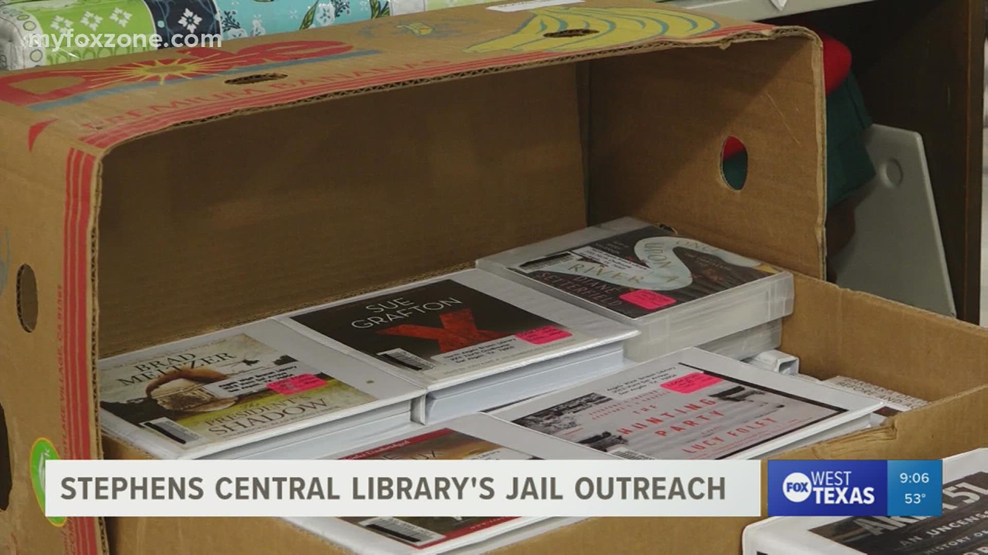 The Stephens Central Library is accepting book donations for inmates of the Tom Green County Detention Center.