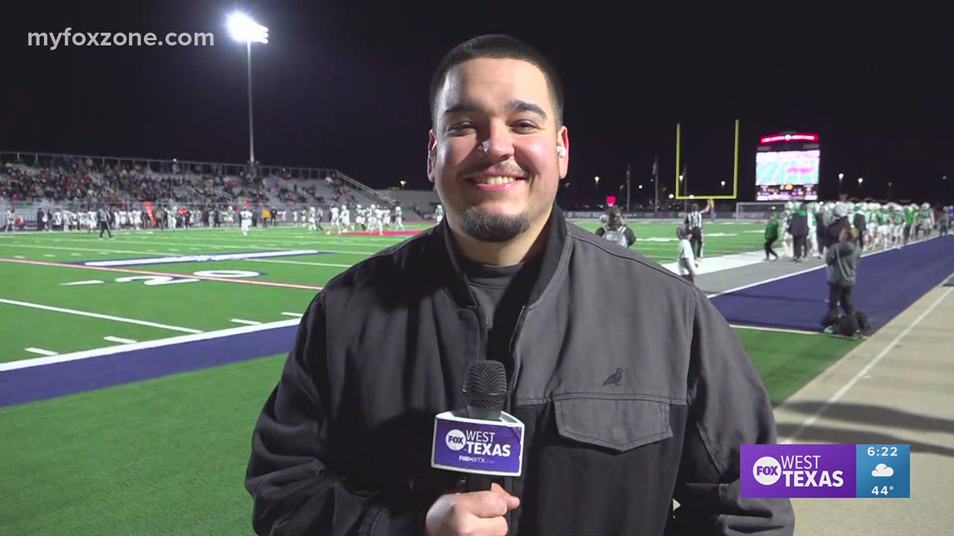 Our Damien Bartonek is in Lubbock, Texas covering the Canadian vs. Wall playoff game.