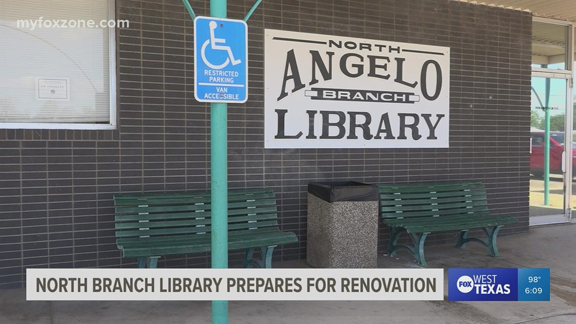 Tom Green County Library North Angelo Branch prepares for 'overdue' renovations