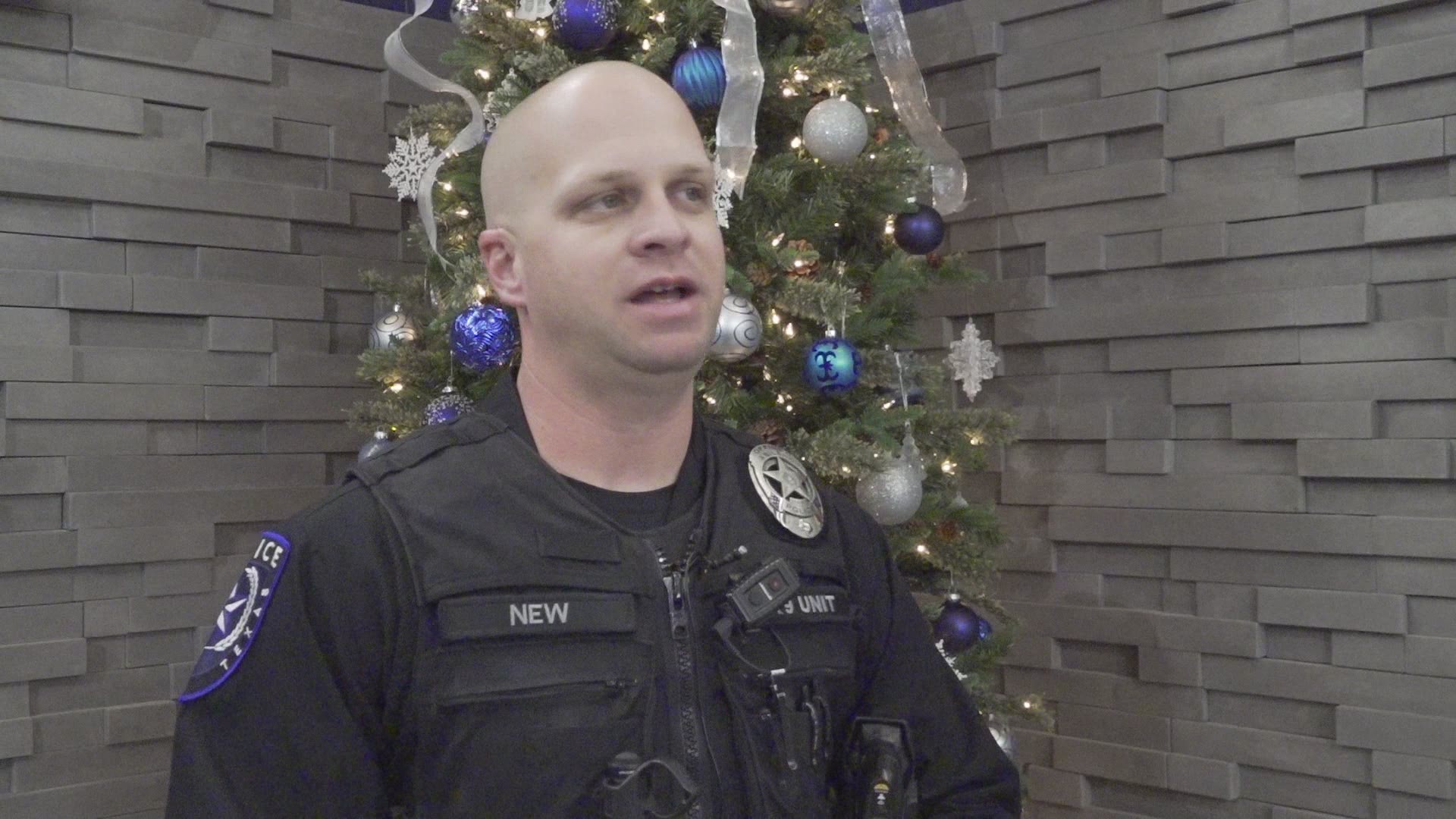 The Abilene Police Department is partnering with the community to give back to 100 at-risk students this Christmas