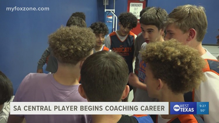 San Angelo Central high school basketball player begins coaching career