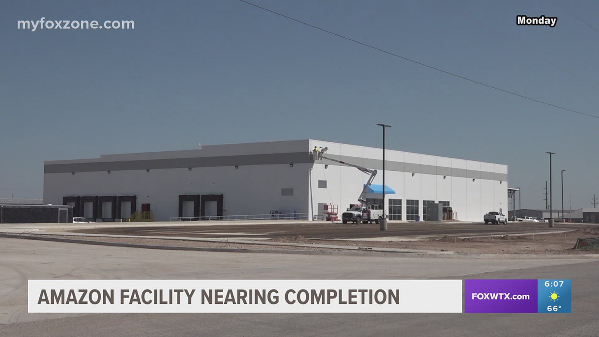 The last-mile facility on Venture and Gateway Drive in San Angelo is expected to open this year.