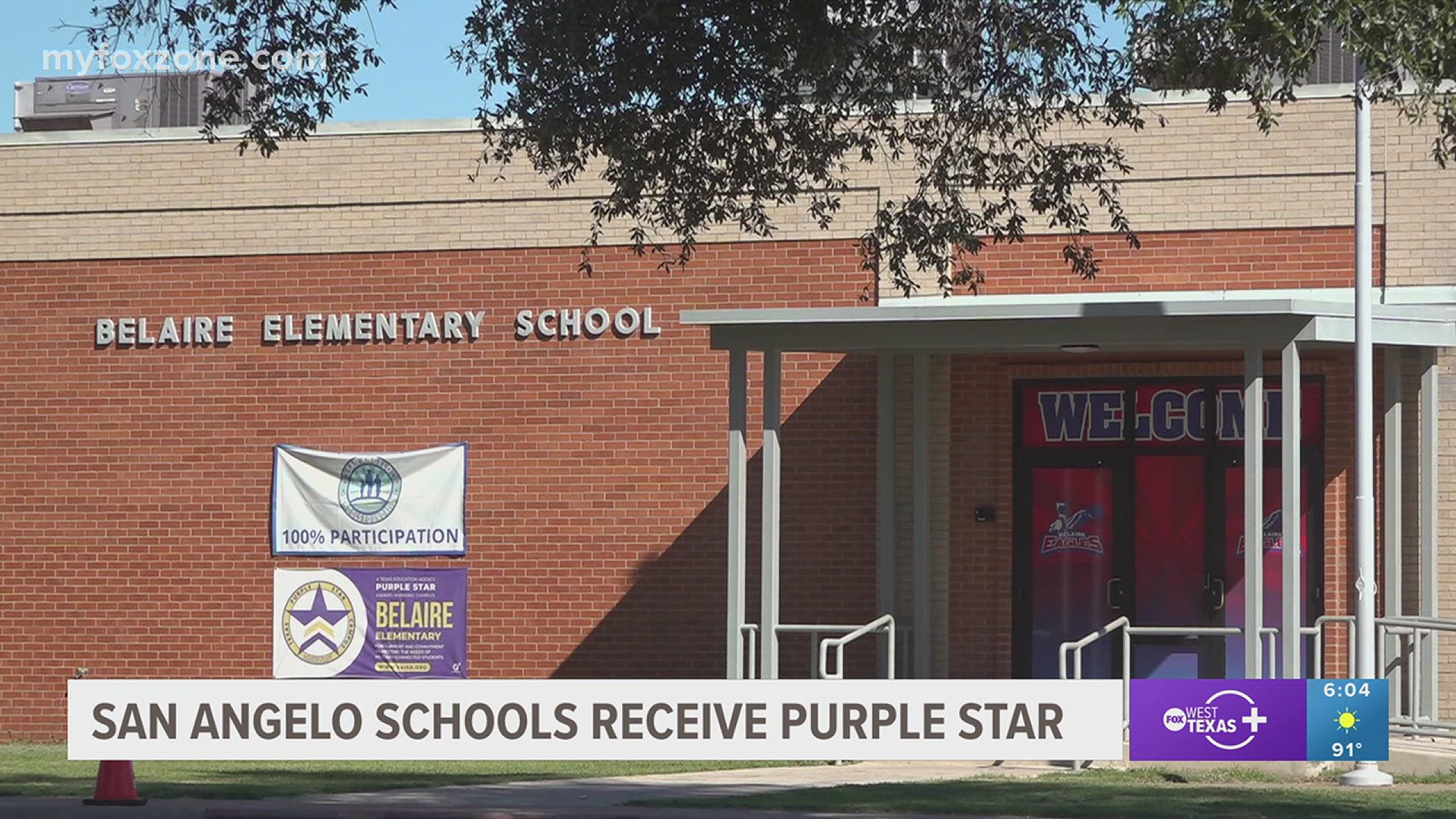 Two schools in San Angelo received a distinguished honor from the Texas Education Agency for continued support of military-connected students and their families.