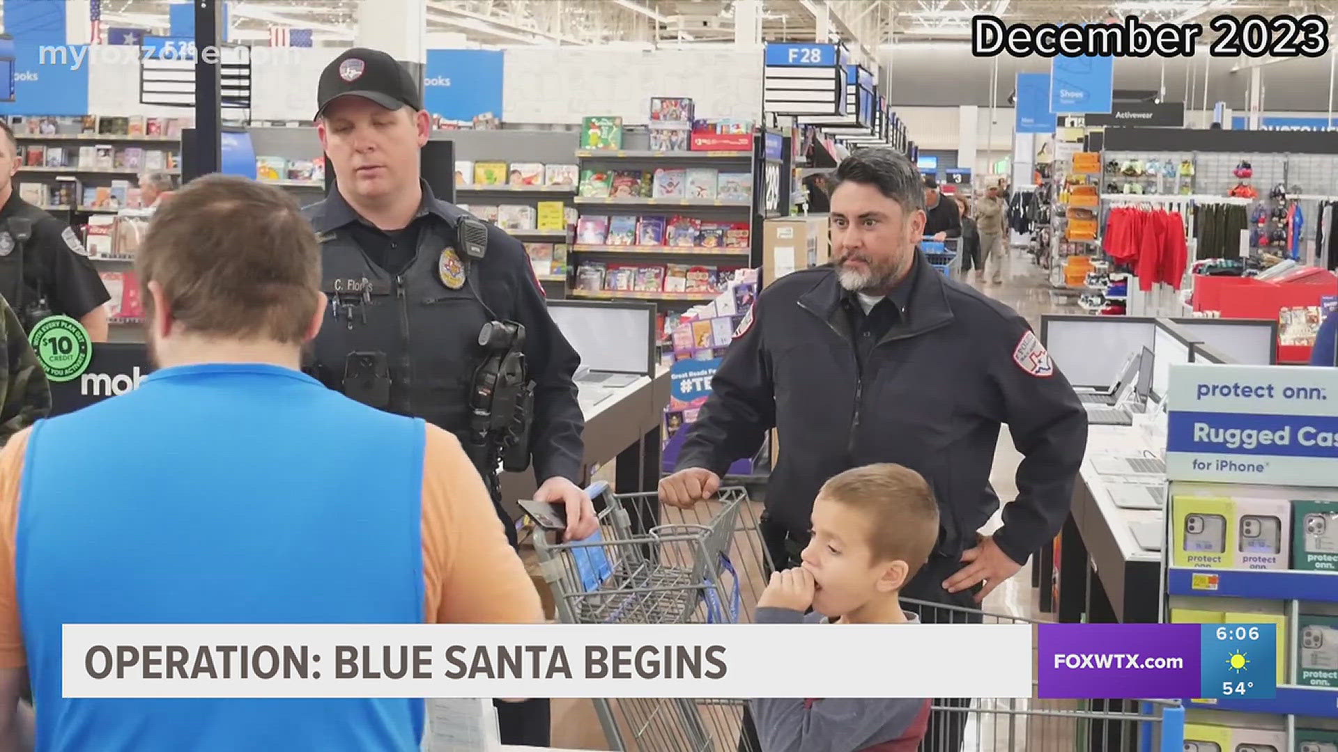 Santa Claus might look a little different for a few children in the Concho Valley. He might be wearing a badge and uniform.