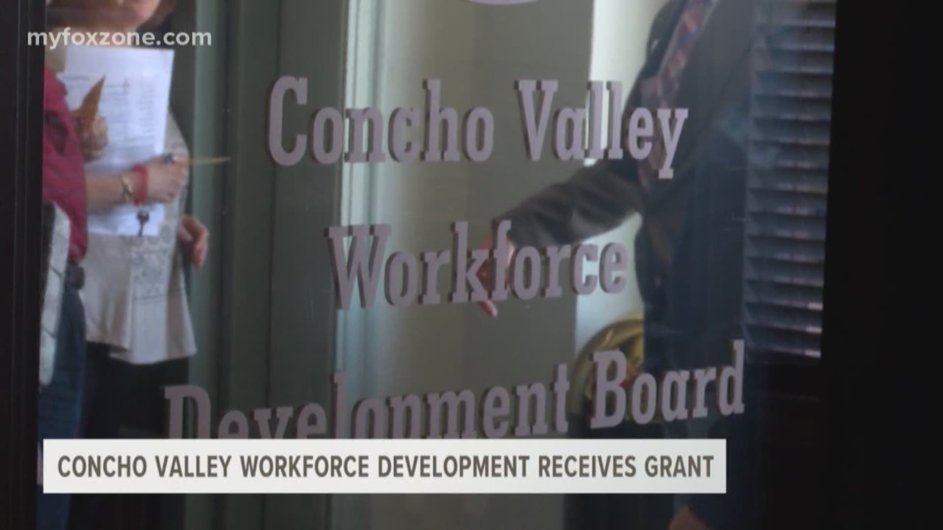 Concho Valley Workforce receives grant.