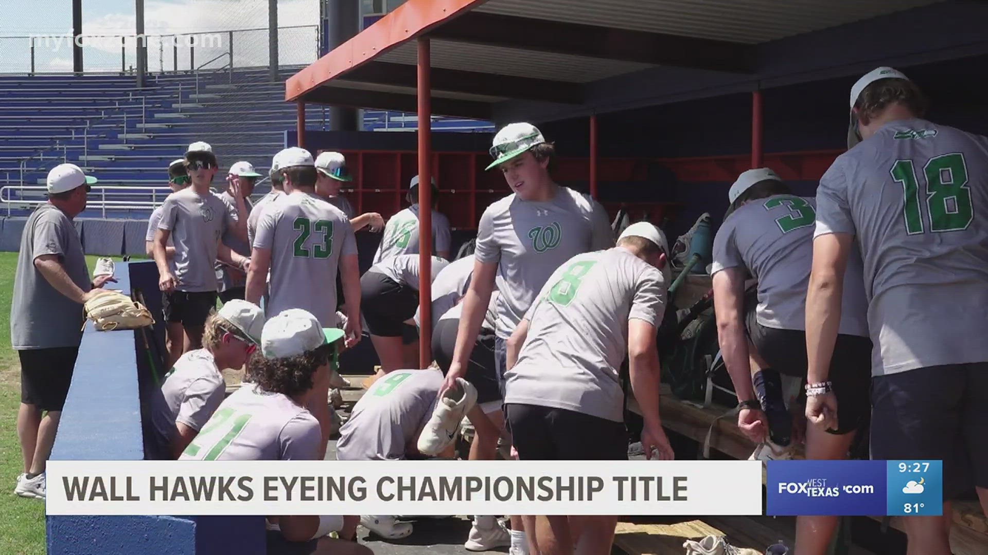 The Hawks will face off against Blanco on Friday.
