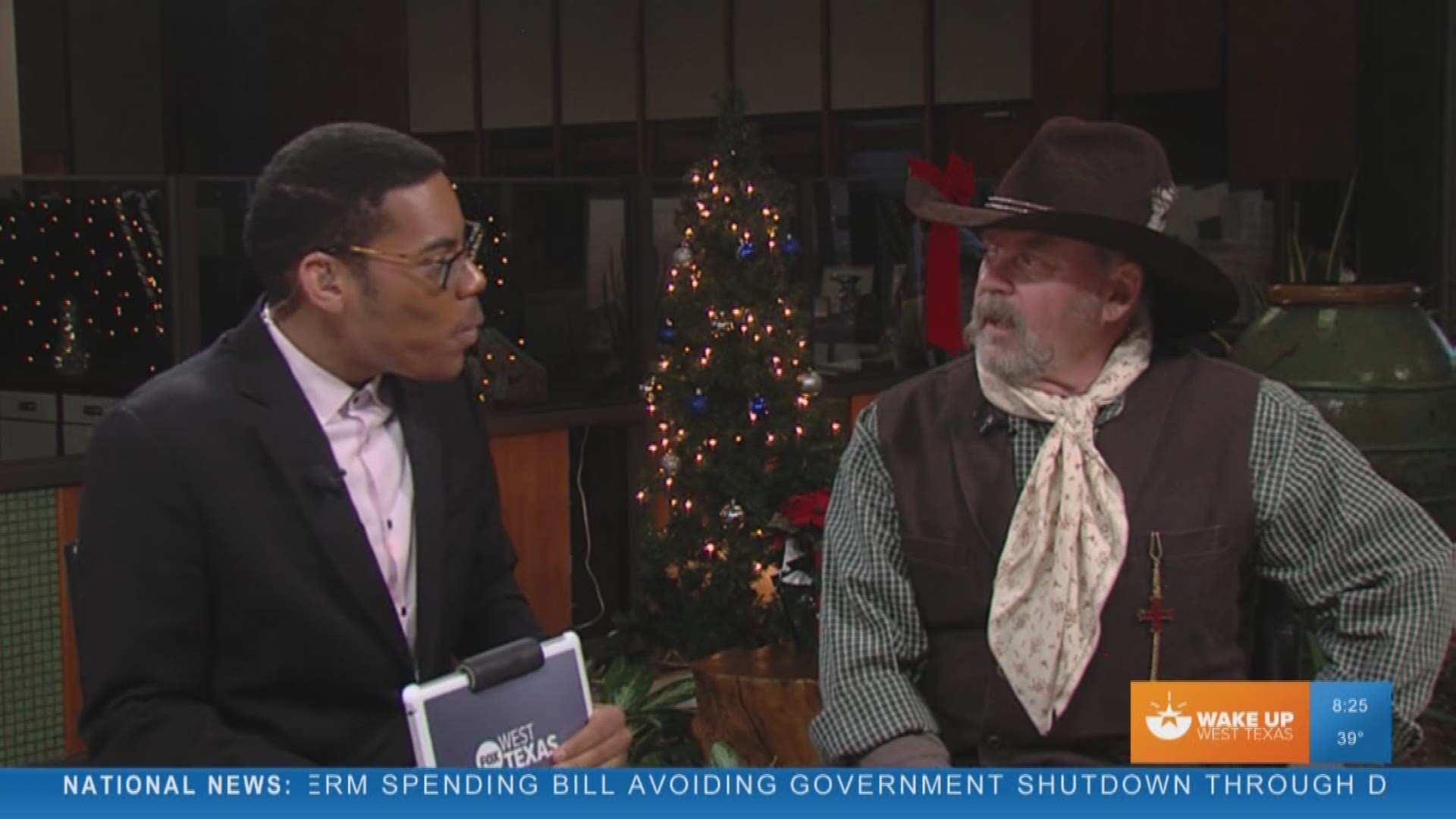 Our Malik Mingo speaks with the Concho Cowboy Company about what they are going to be doing for Christmas at Old Fort Concho.