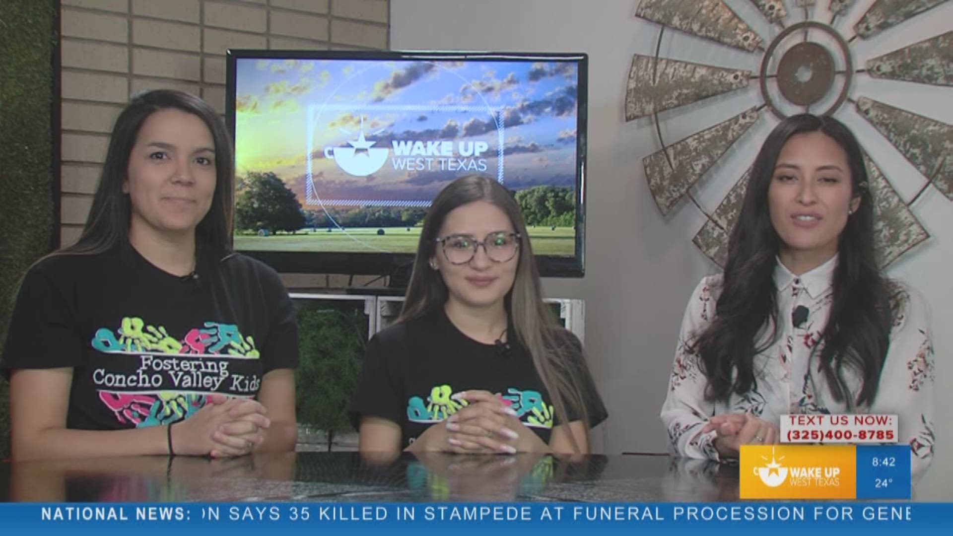 Our Camille Requiestas spoke to Rebeka Samples and Leah Neely about the need for foster parents in the Concho Valley and the upcoming informational meeting.