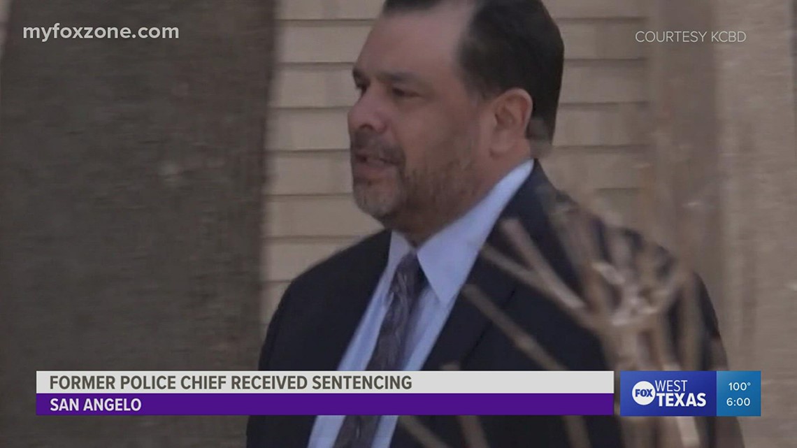 Former San Angelo police chief sentenced to 15.5 years in federal prison