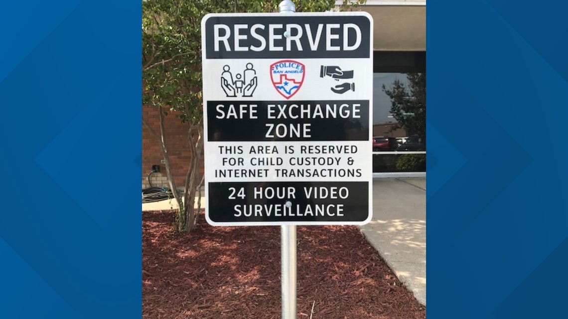San Angelo PD offers safe exchange zone