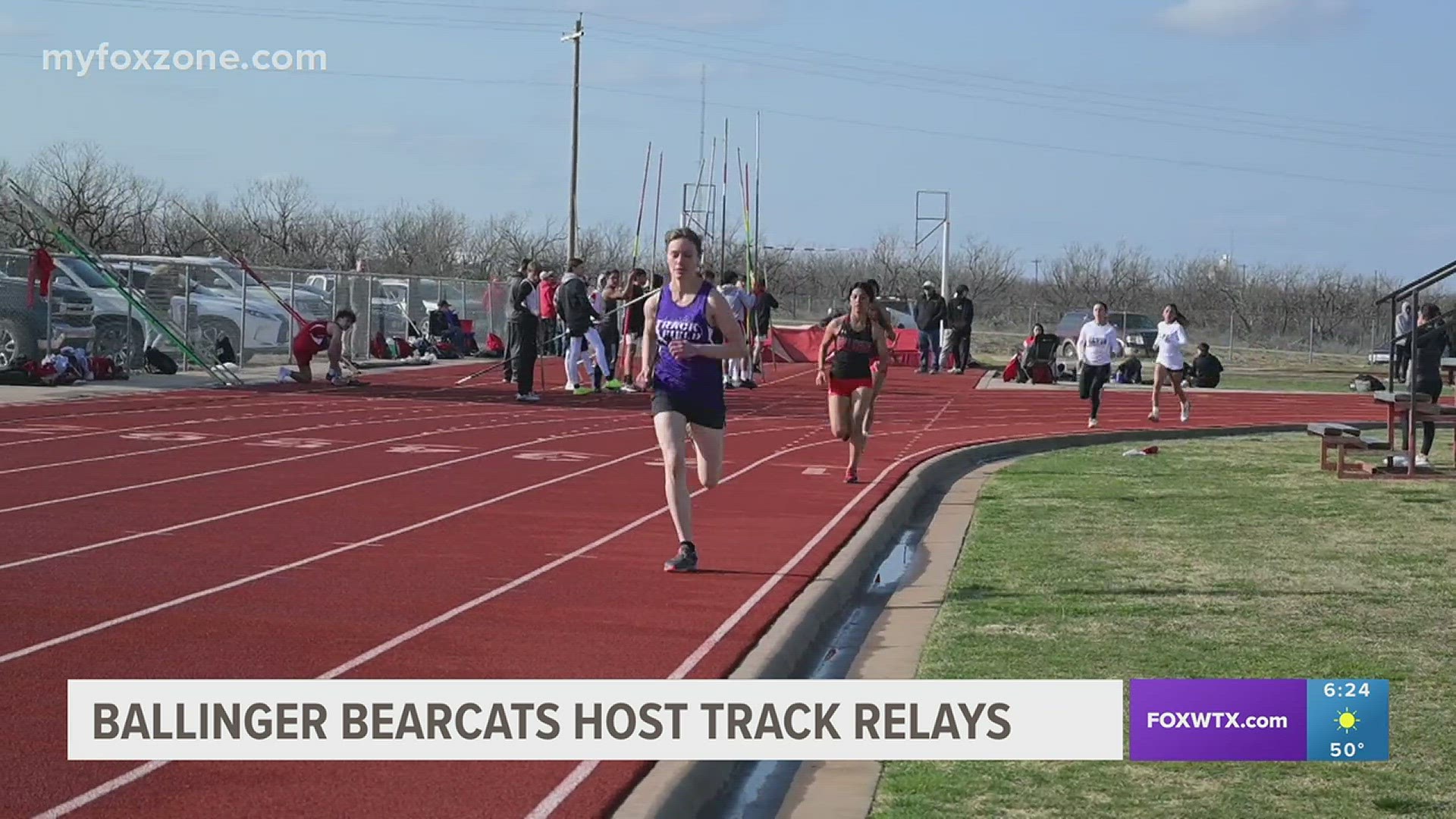Several West Texas schools gathered to compete in track and field events.