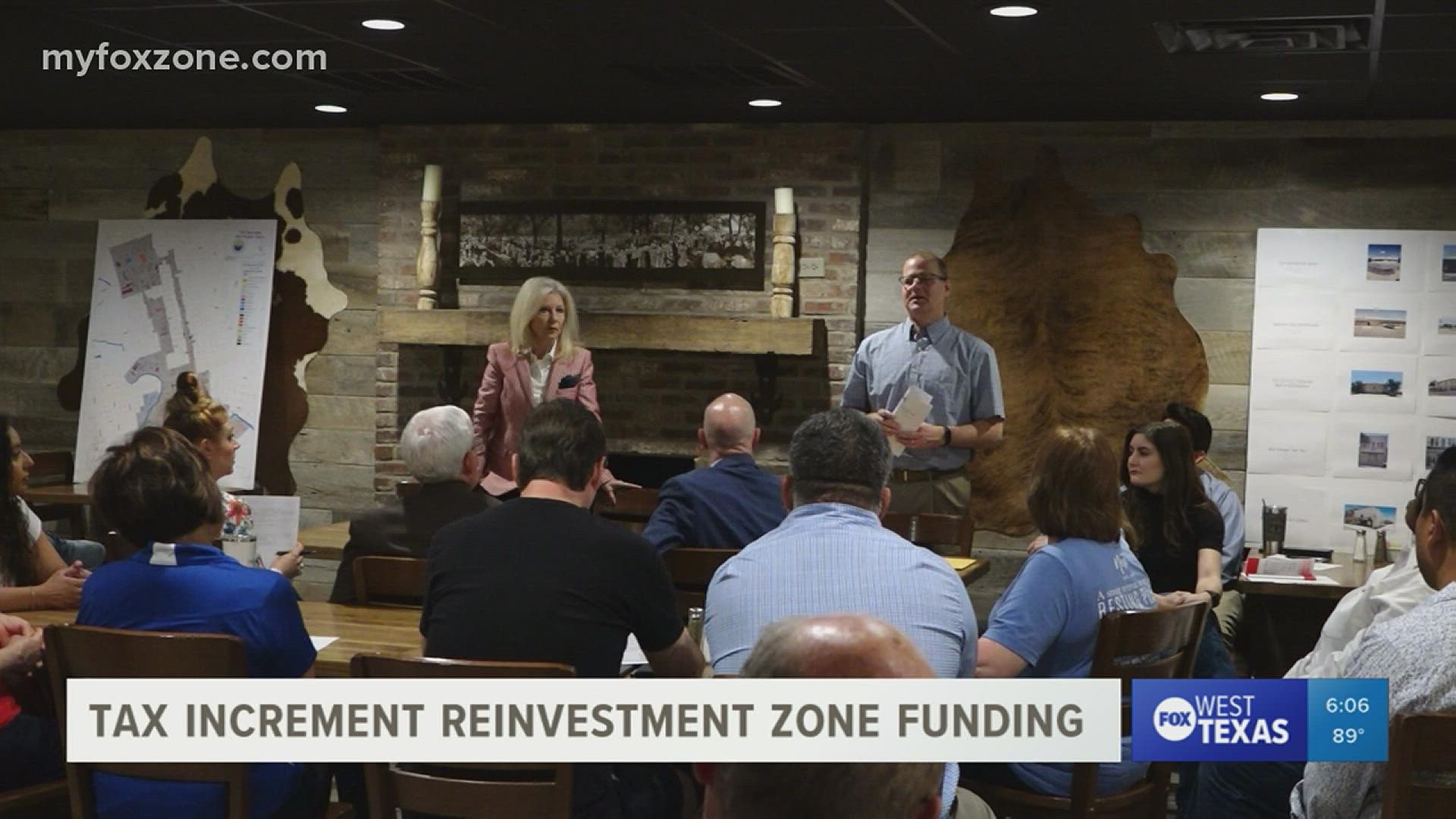 San Angelo business owners and residents took the time to attend Tuesday's meeting to learn more about the Tax Increment Reinvestment Zone fund.