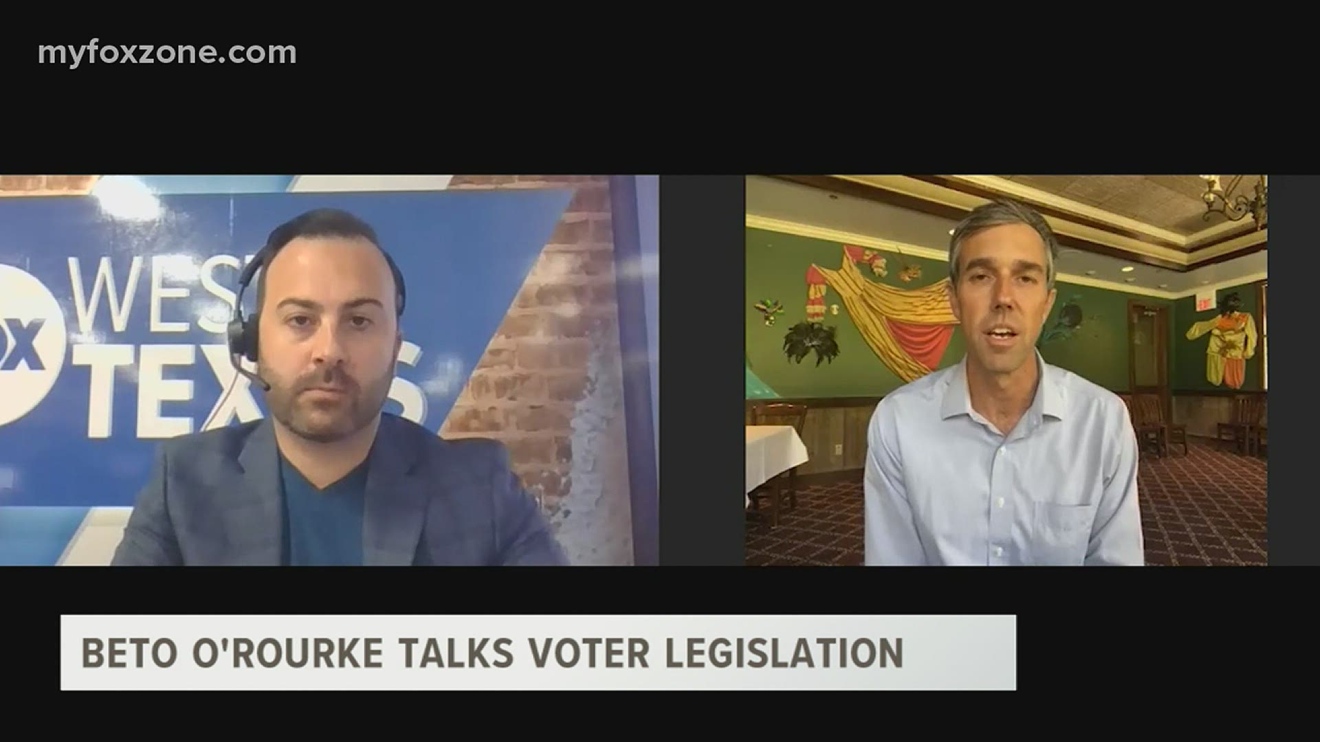 Tim O'Brien and Beto O'Rourke talk voting rights, the border and future plans.