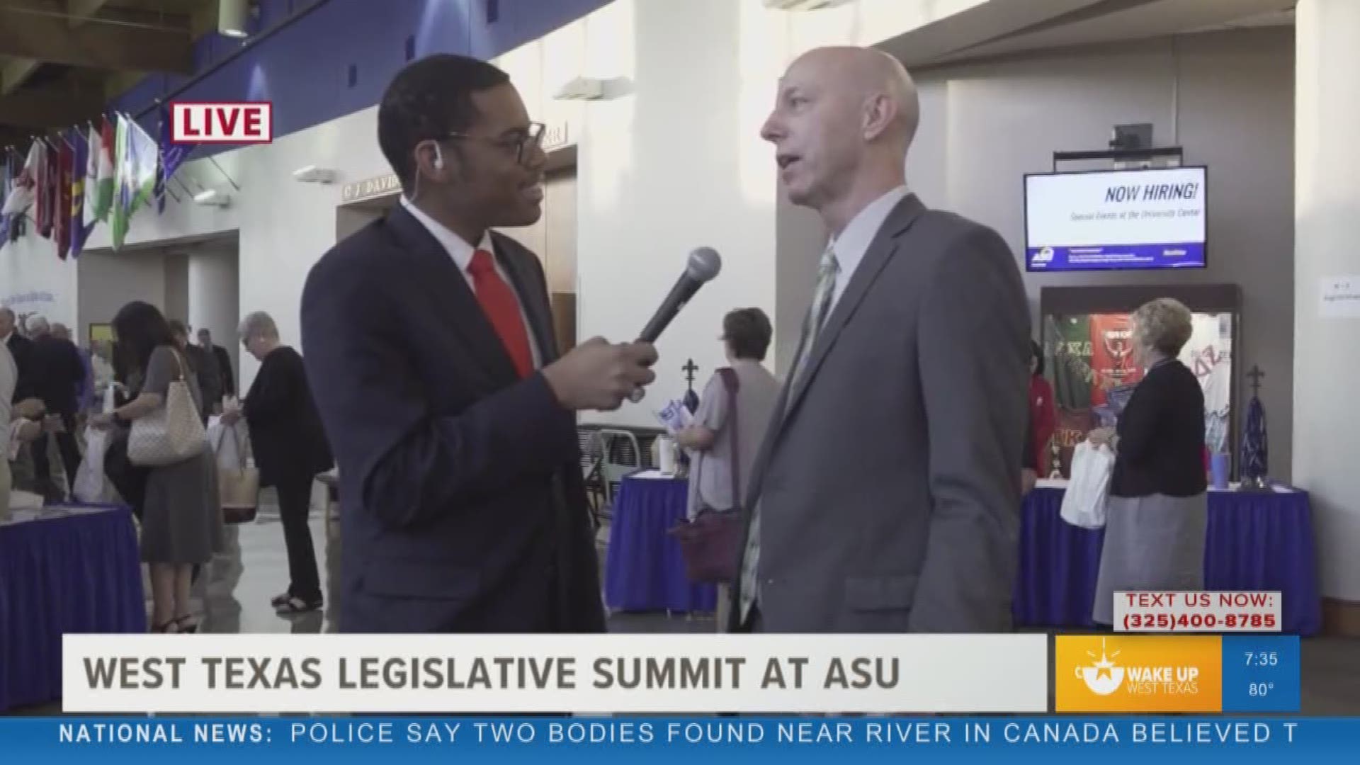 Our Malik Mingo spoke with the president of the San Angelo Chamber of Commerce about what people can expect at the 16th annual West Texas Legislative Summit at Angelo State University.