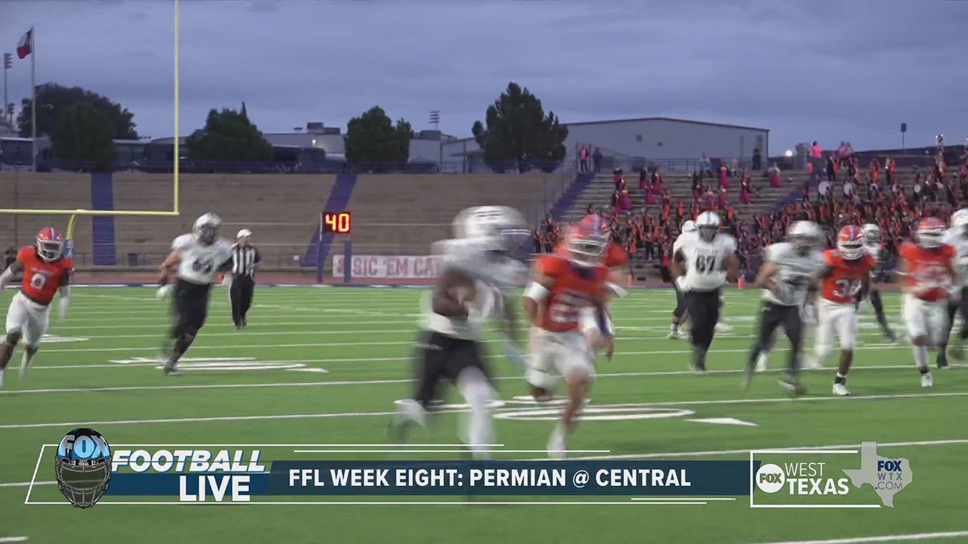 Permian moved to 7-0 after another dominant rushing performance from junior RB Gavin Black. Central dropped to 3-4.