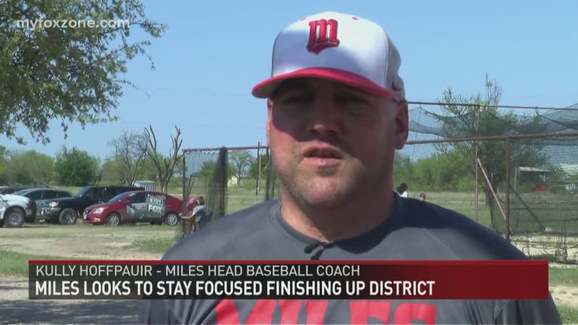 Miles Baseball Looks to Finish District Focused