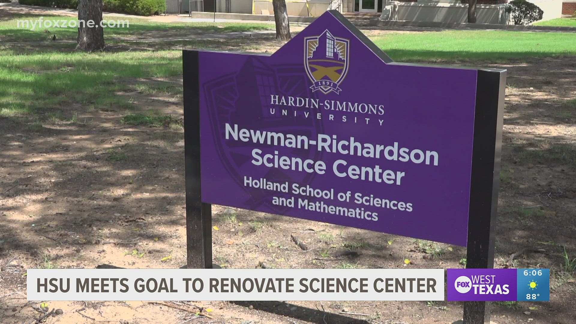 HSU has met its goal to renovate the Newman-Richardson Science Center.