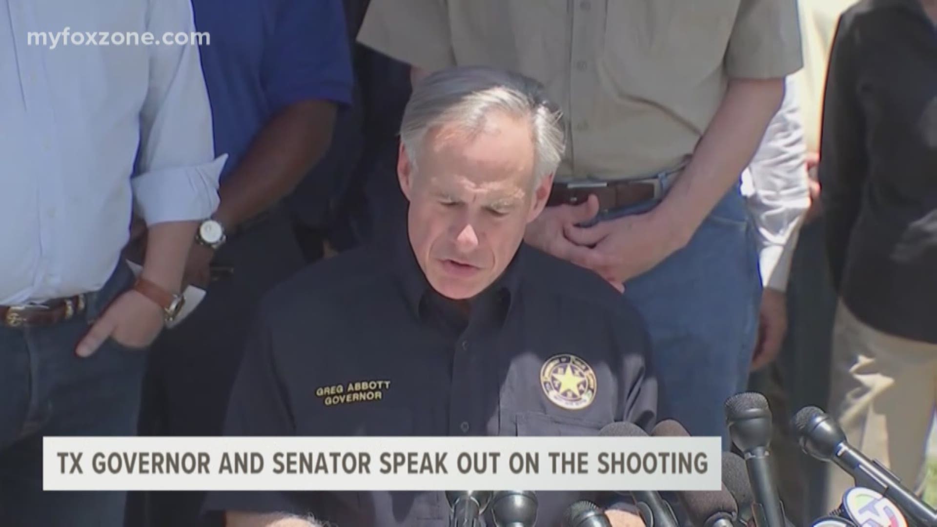 State officials speak on the Texas shooting. 