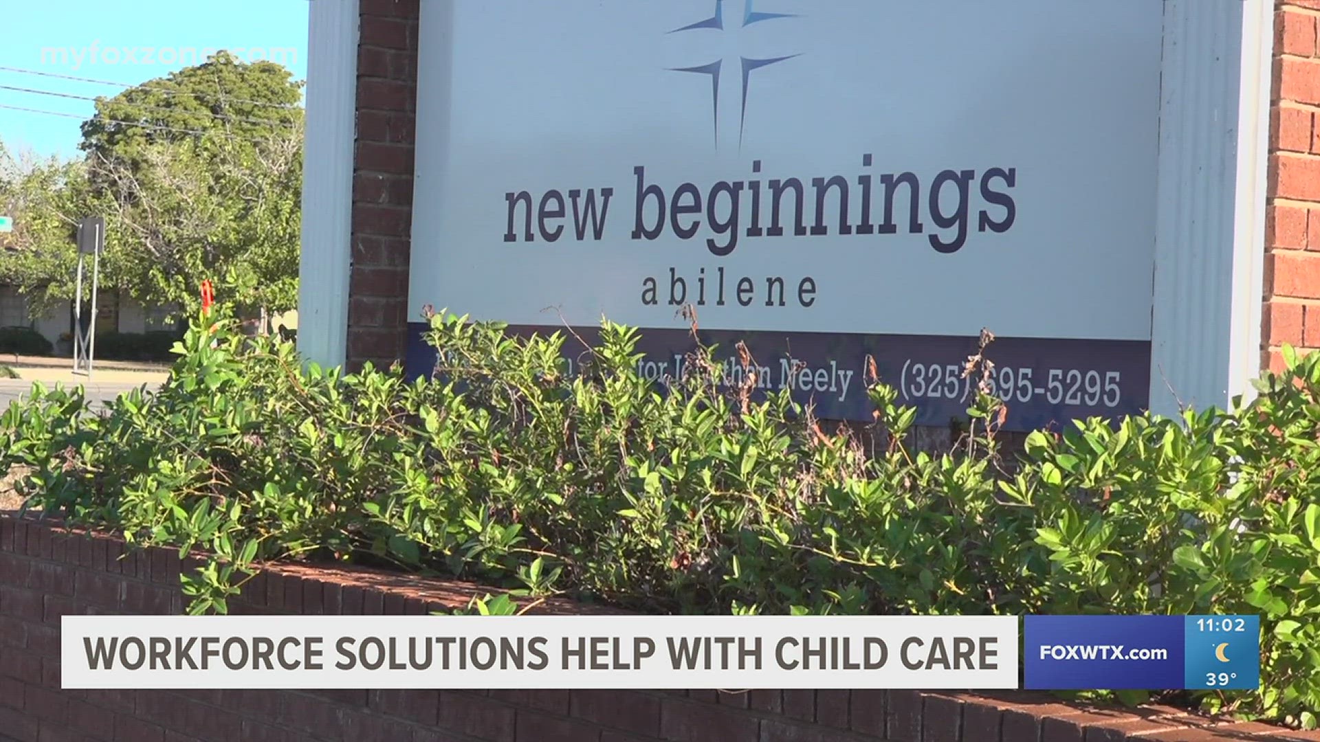 Workforce Solutions facilitated $20,000 of childcare resources to New Beginnings in Abilene.