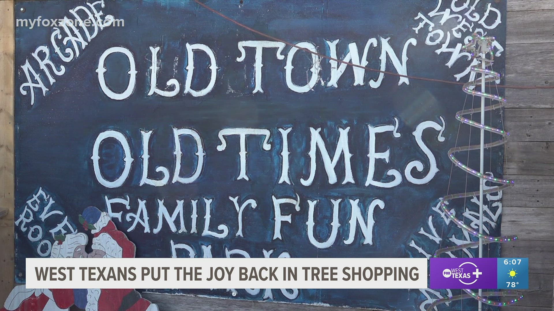 Old Town Old Times offers a unique tree buying experience.