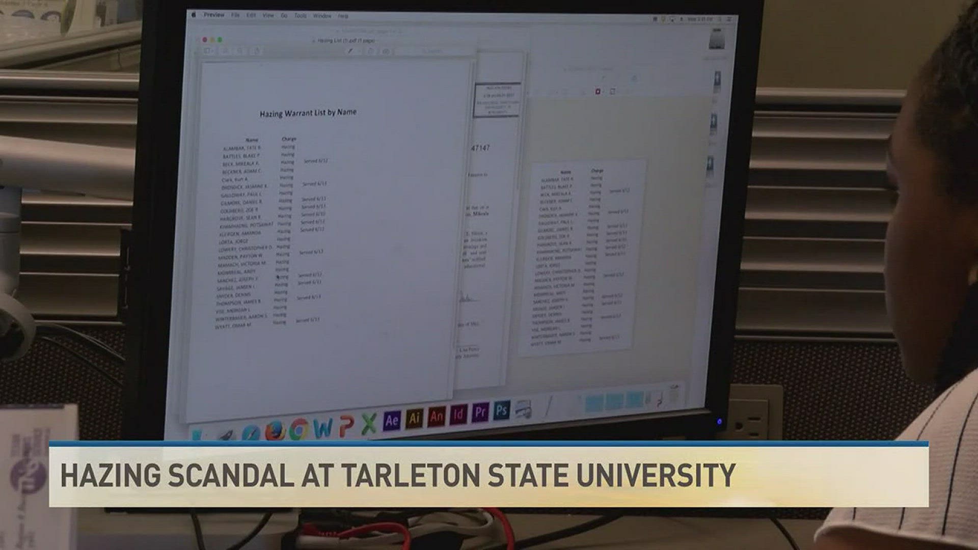 Some Tarleton State students are in hot water because of a hazing incident.