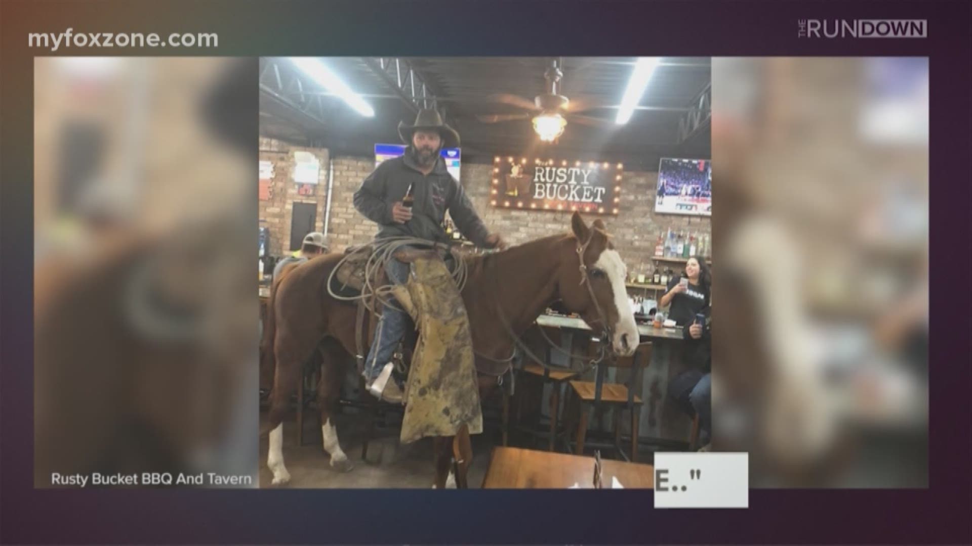 In the latest edition of Texas Always & Forever, a man walks into a West Texas bar on a horse!