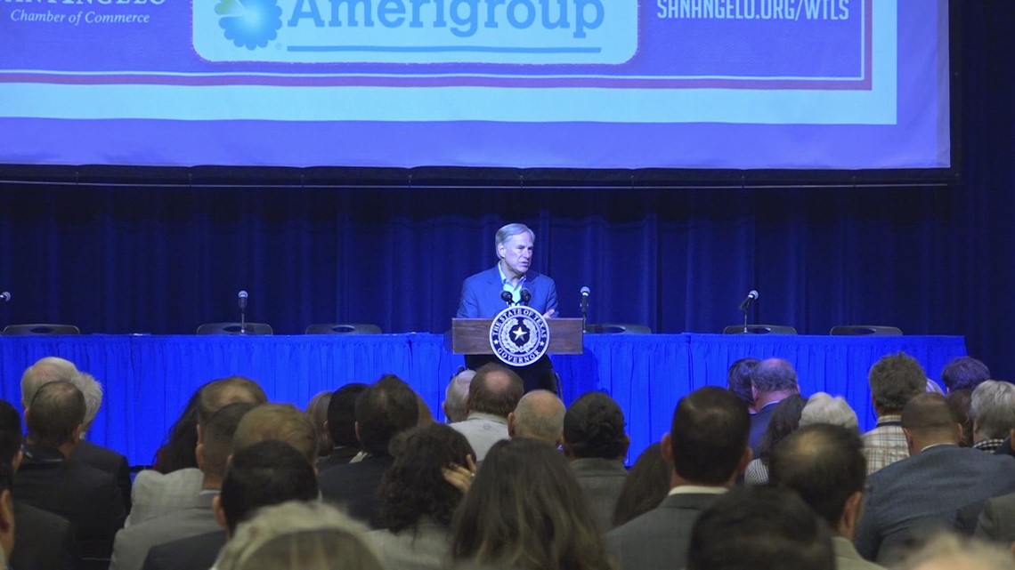 Gov. Greg Abbott visits San Angelo for West Texas Legislative Summit