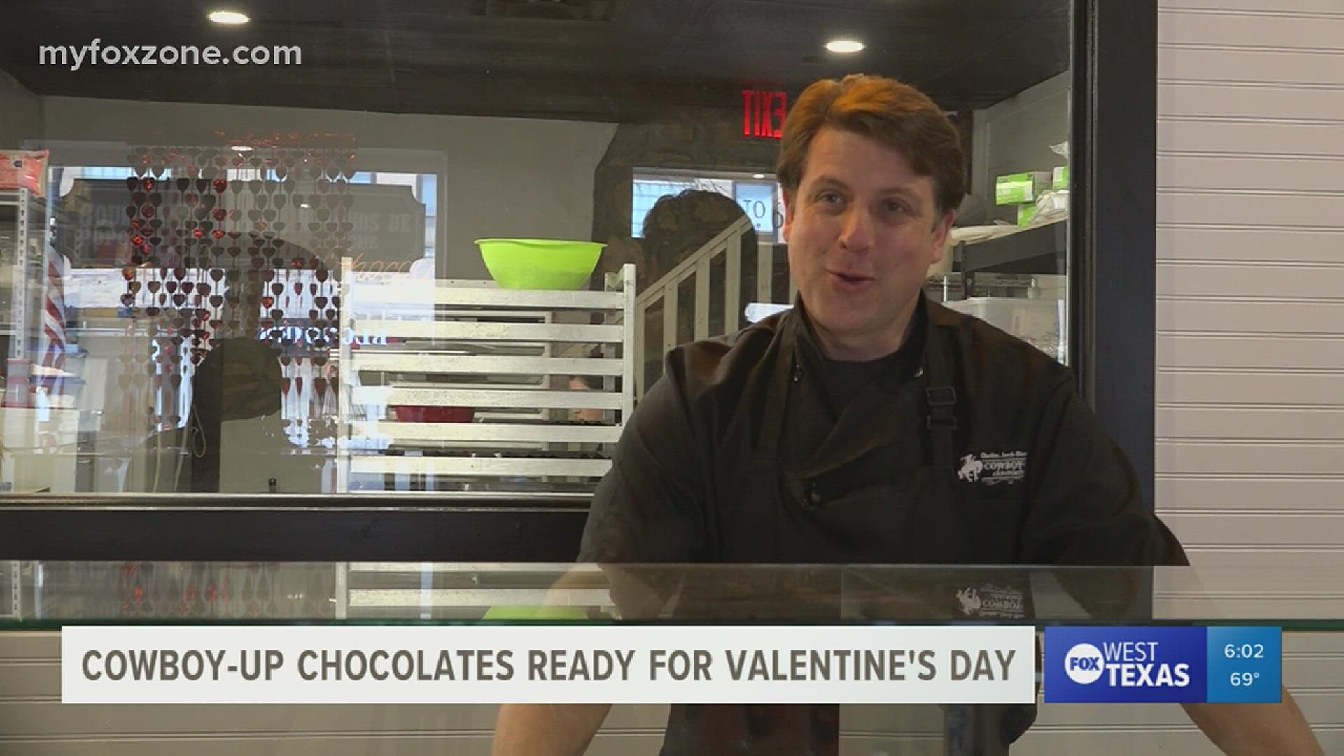 The new West Texas chocolate shop is preparing sweet treats for the upcoming holiday.