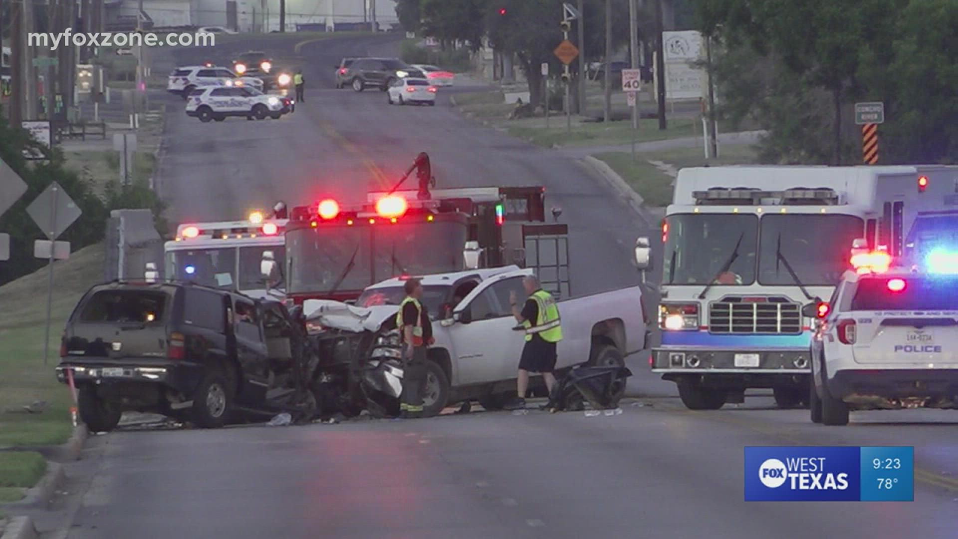 Two vehicles, with seven total occupants, hit head-on Tuesday evening, killing one person and injuring six others.