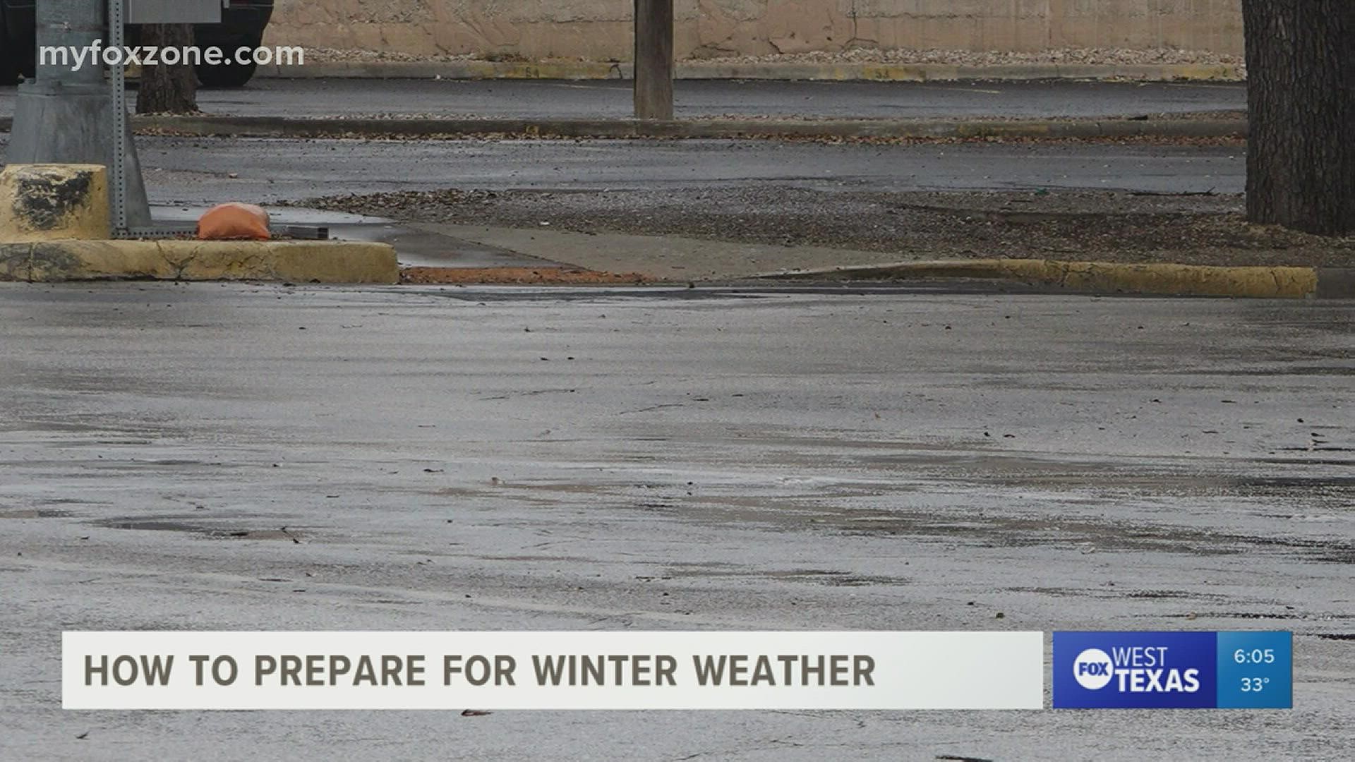 Local emergency management coordinator advises the community to prepare for anticipated weather conditions.