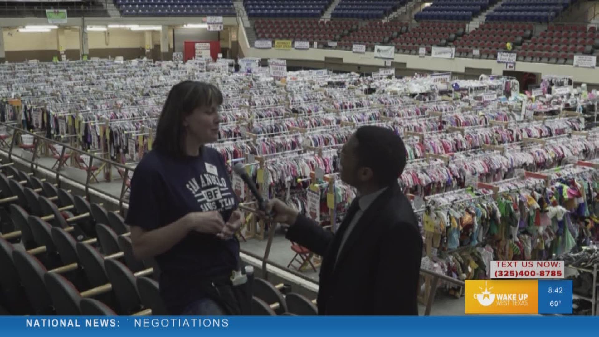 Our Malik Mingo spoke with the event coordinator of the "Just Between Friends" sale about the event scheduled from September 17-22 at the Foster Communications Coliseum.