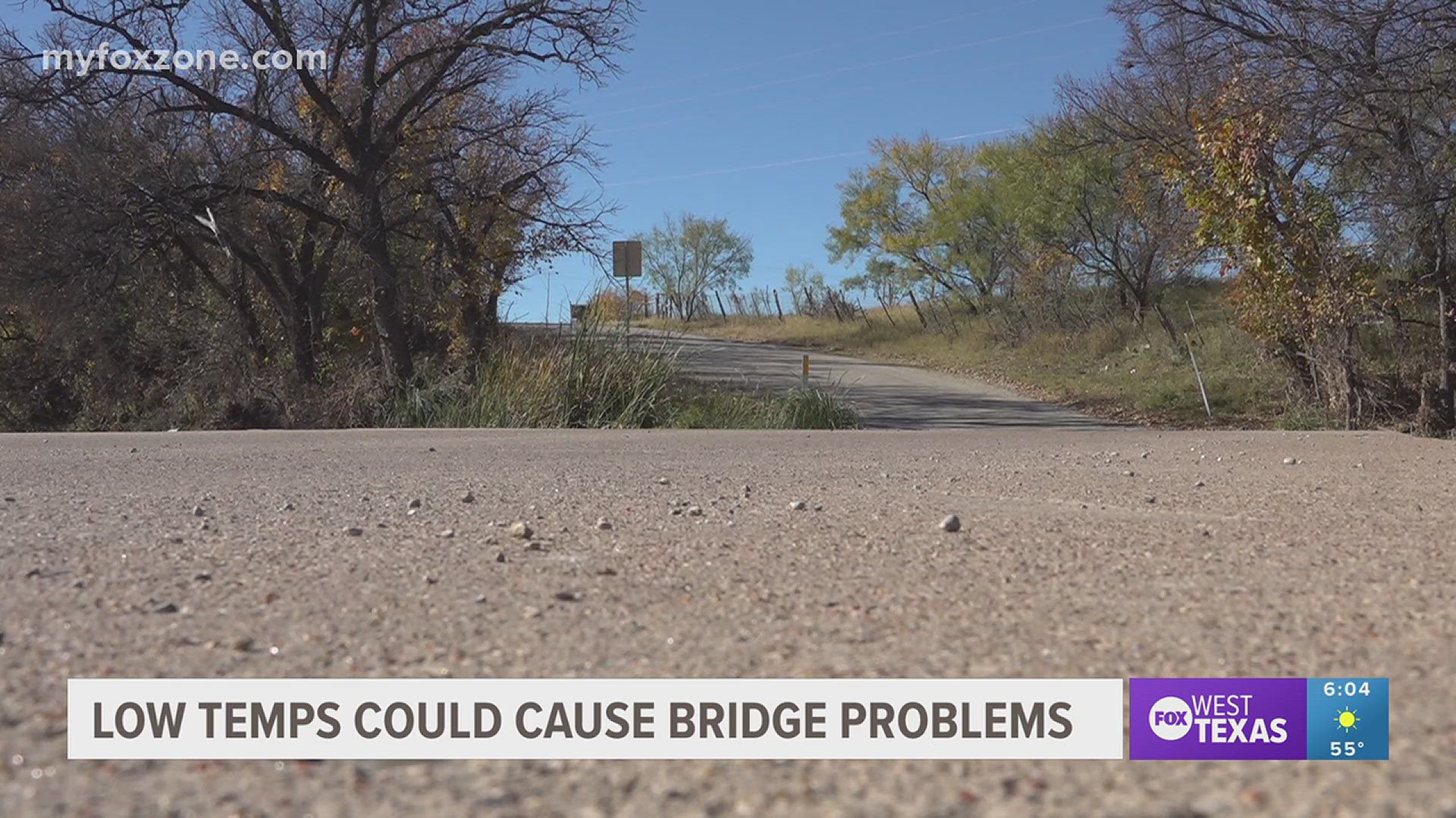 The issue at Mineral Wells Crossing continues, and with temperatures dropping, citizens of the neighborhood are worried about how that impacts the bridge.