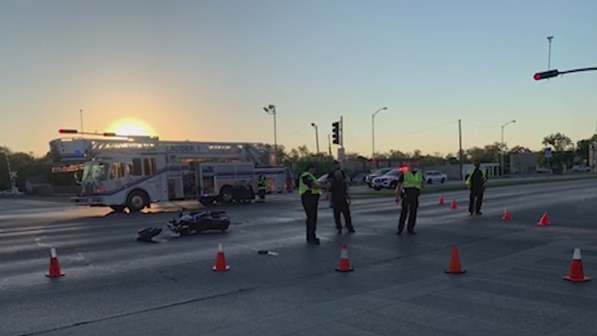 SAPD investigators are looking for a hit-and-run driver who fled the scene of a crash that injured two motorcyclists Sunday evening.