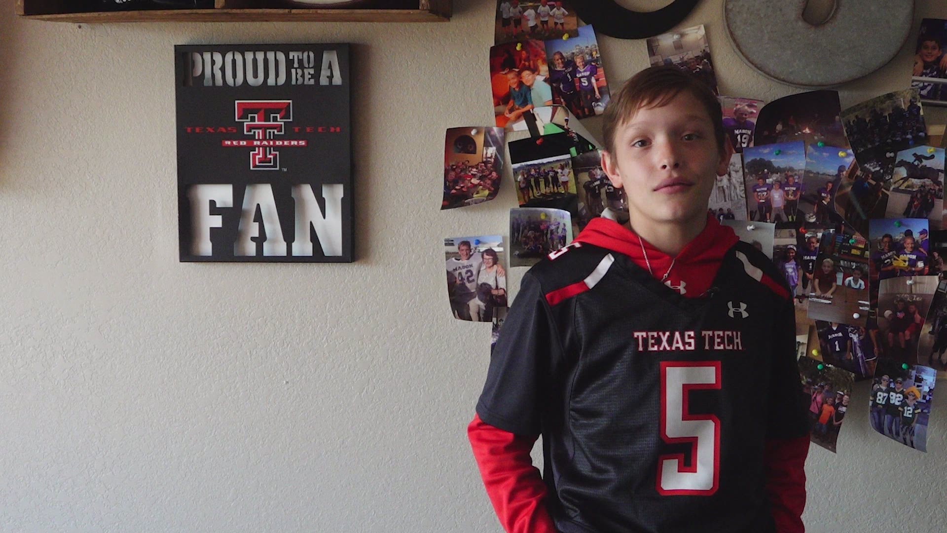 Cannon Jacoby has love the Red Raiders since birth and he looks up to Mahomes in everything he does