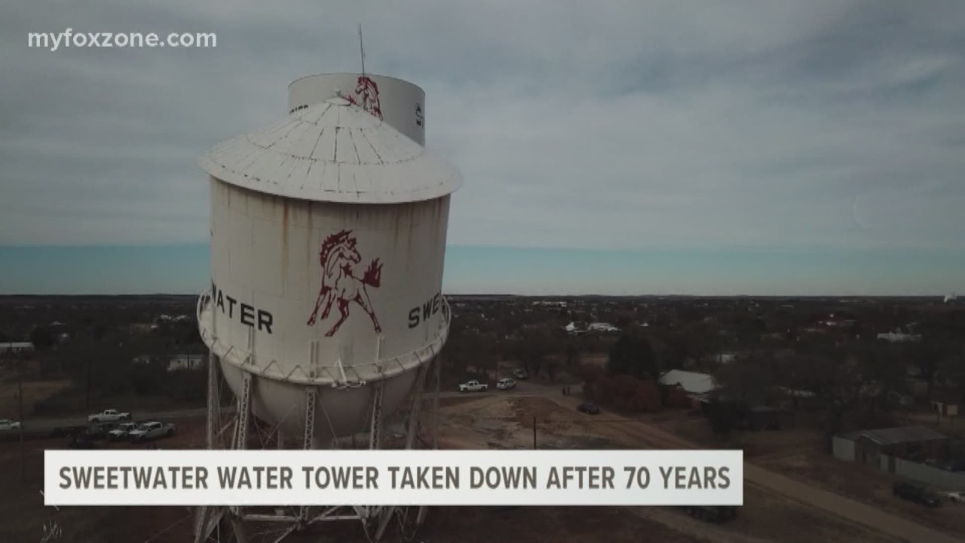 The Sweetwater water tower has been an icon for all to see on I-20