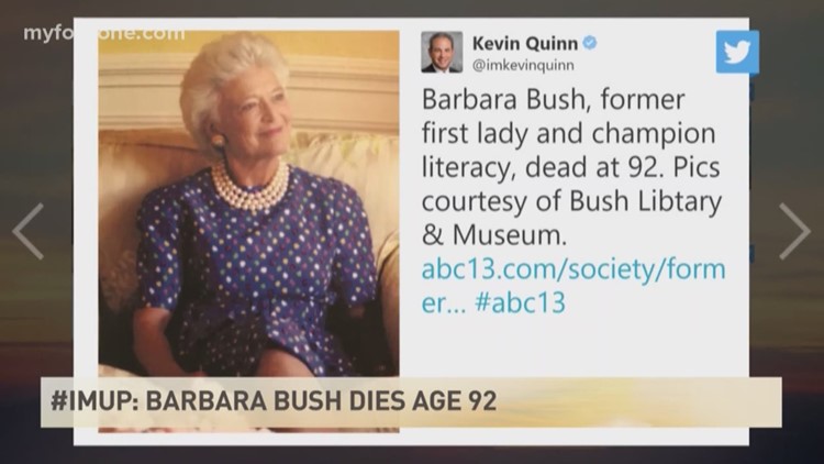 Families Turn To Social Media With >> Imup People Turn To Social Media To Mourn The Death Of Barbara Bush Families Turn To Social Media With >> Imup People Turn To Social Media To Mourn The Death Of Barbara Bush