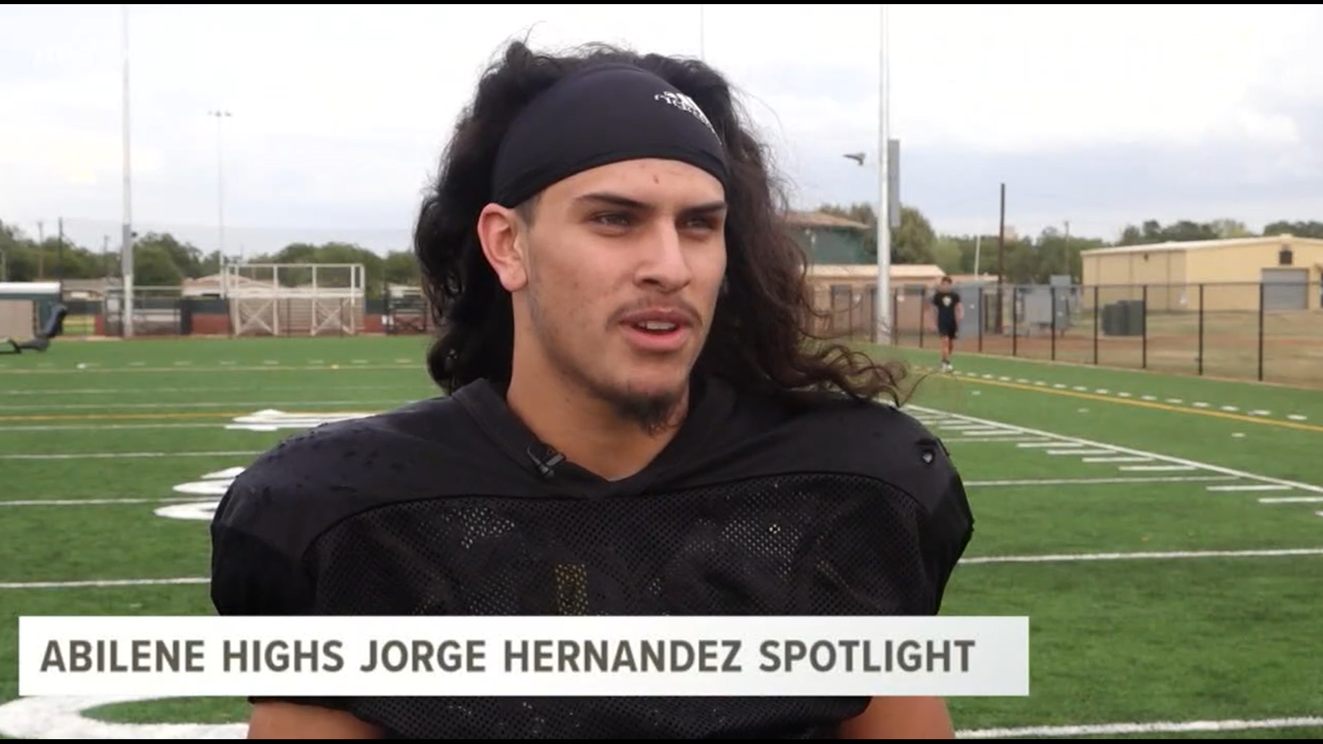 Abilene Highs Jorge Hernandez is impacting his peers off the field as much as he is on the field.
