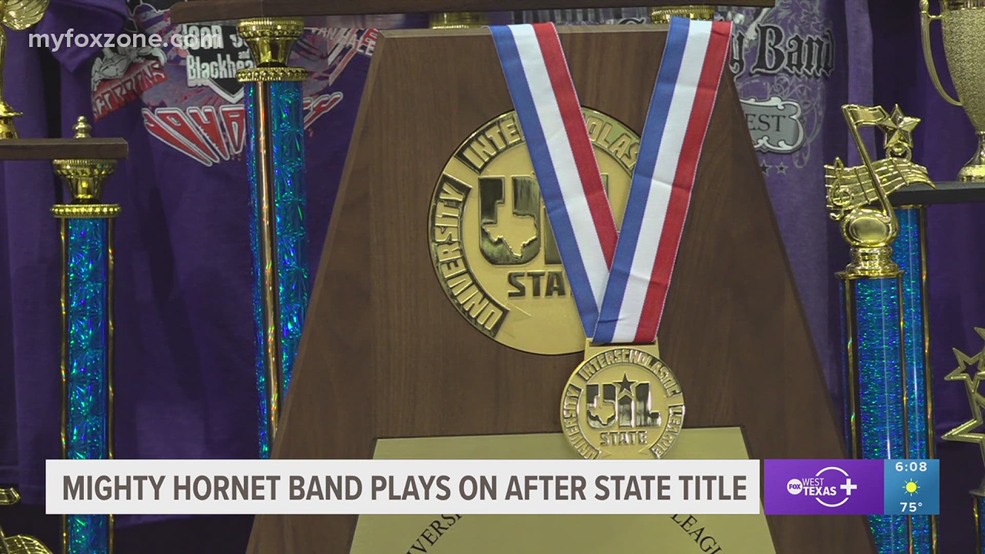 On Nov. 5, Irion County High School's marching band won the UIL's Class 1A State Championship for the third time.