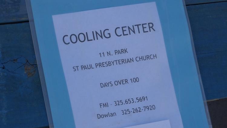 San Angelo church offers cooling center for community