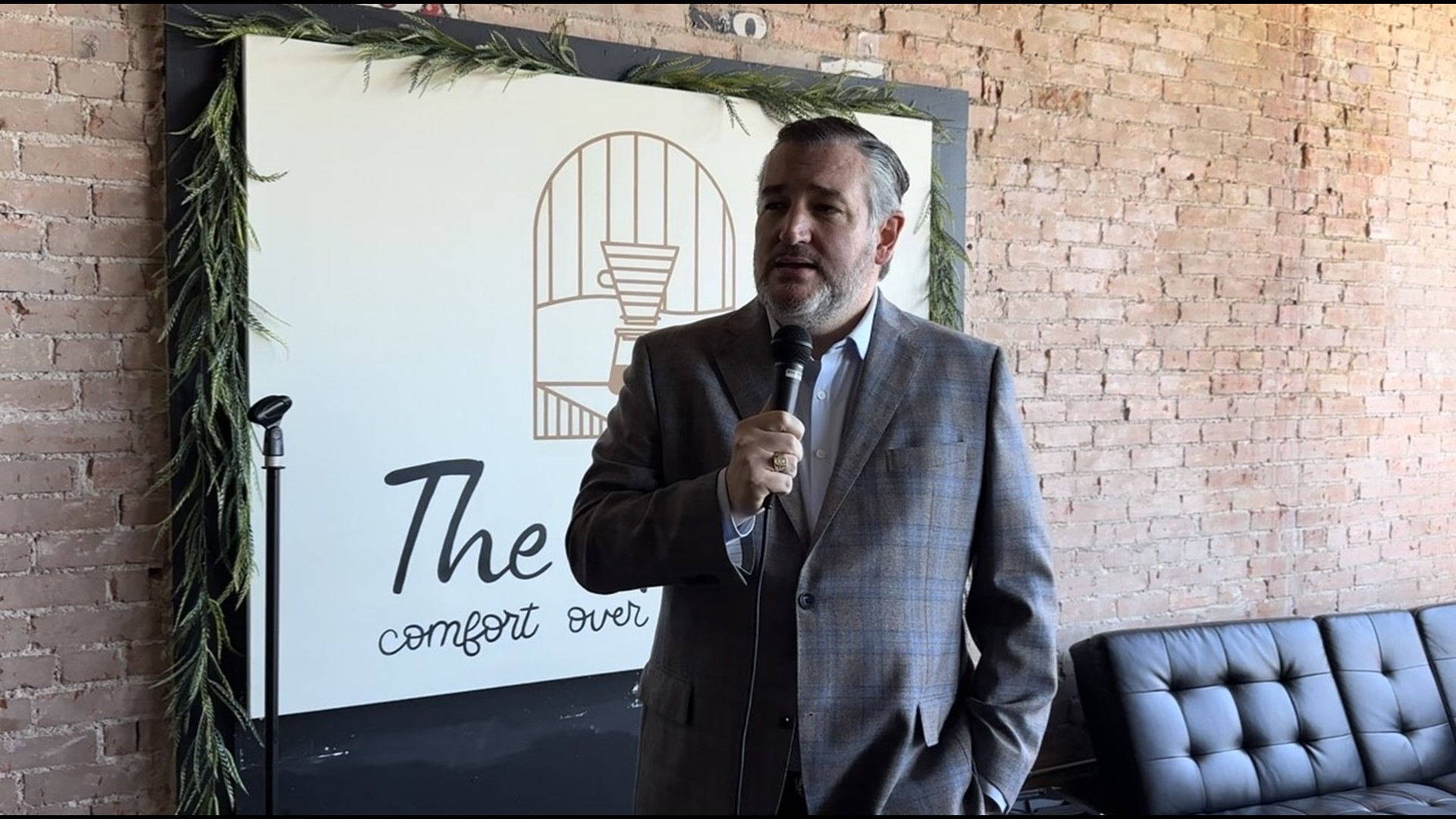 Senator Ted Cruz visited San Angelo on Thursday and spoke with Damien Bartonek from FOX West Texas about numerous topics involving national and local issues.
