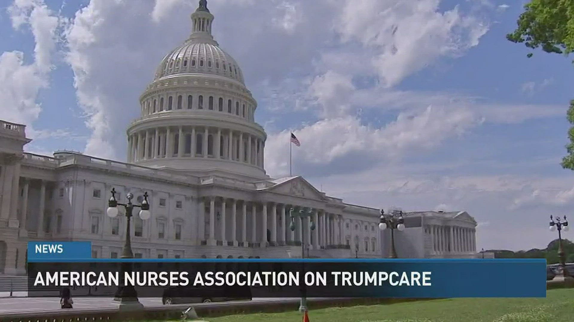 Nurses from all across America are at the nation's capital, angry over the GOP's draft of their healthcare bill.