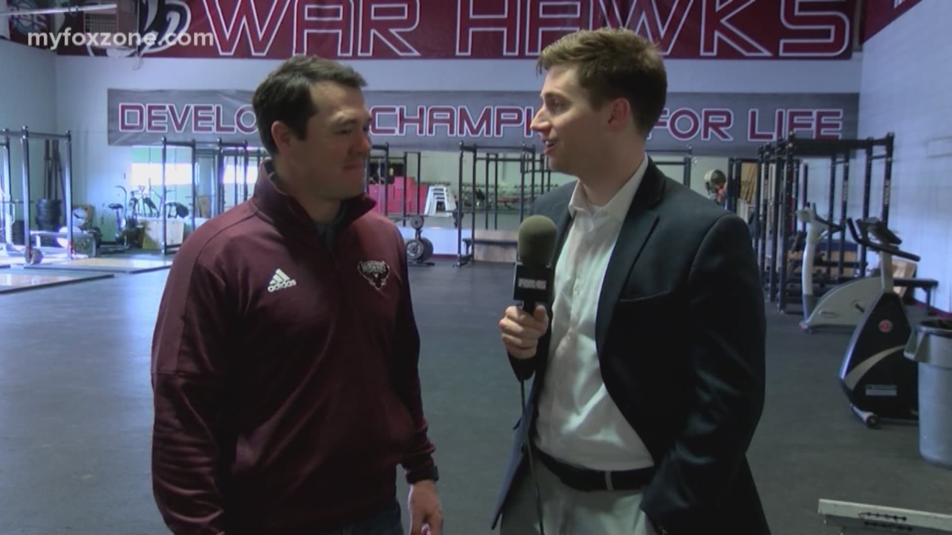 Our Mitchel Summers caught up with the new football coach of the McMurry War Hawks, Jordan Neal. We talked about what his plans are for the team and what the community should know about him.