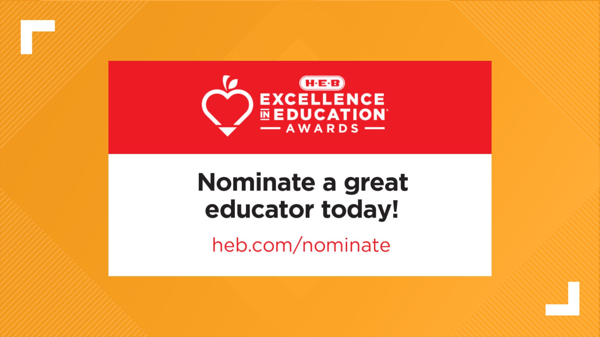 2021 H-E-B Excellence in Education awards nominations now open ...