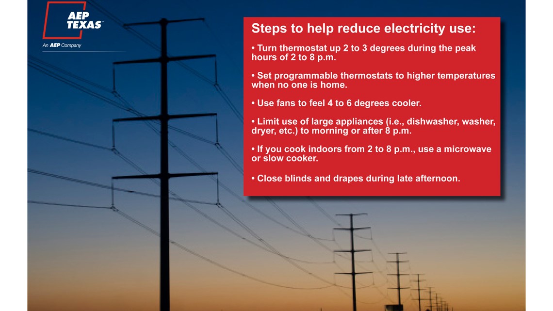 aep-texas-ercot-ask-customers-to-conserve-energy-between-2-8-p-m