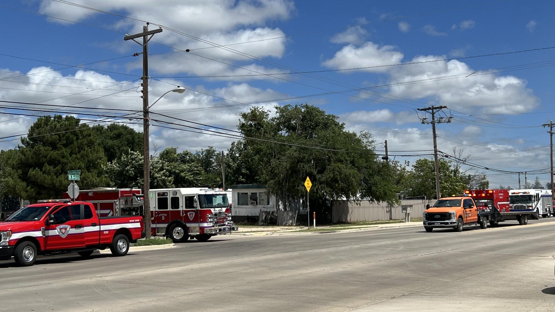 Structure fire disrupts Bell Street traffic in San Angelo | myfoxzone.com