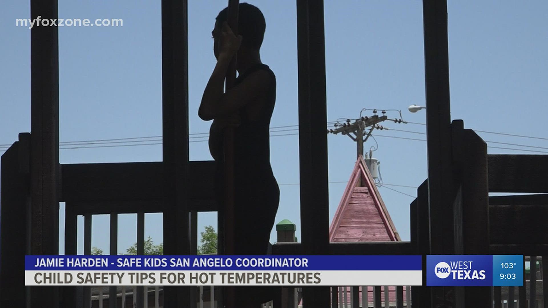 Health experts share tips on keeping children from overheating in triple-digit temperatures.