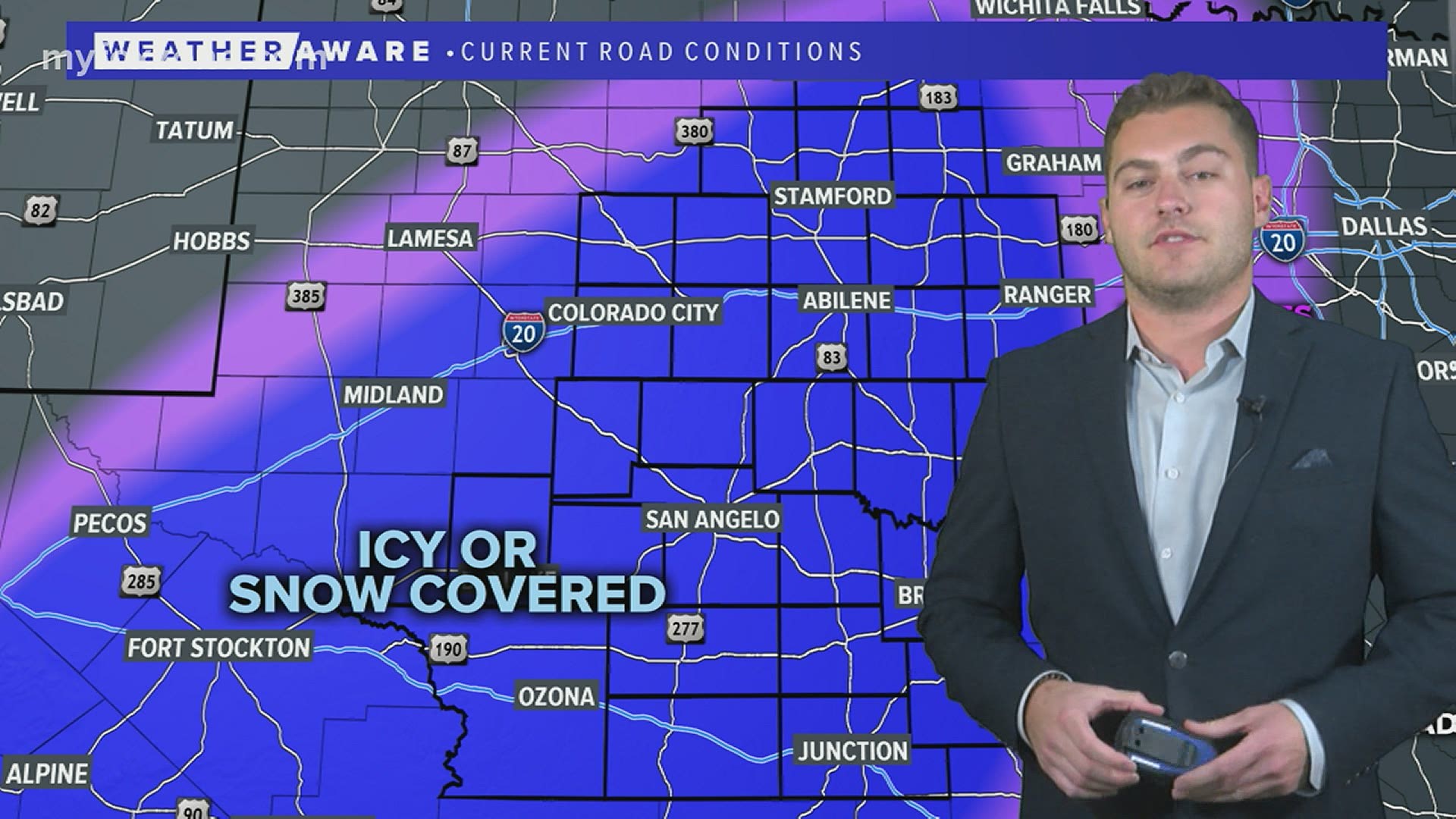 Winter storm begins to move out of the area as we ring in 2021 ...