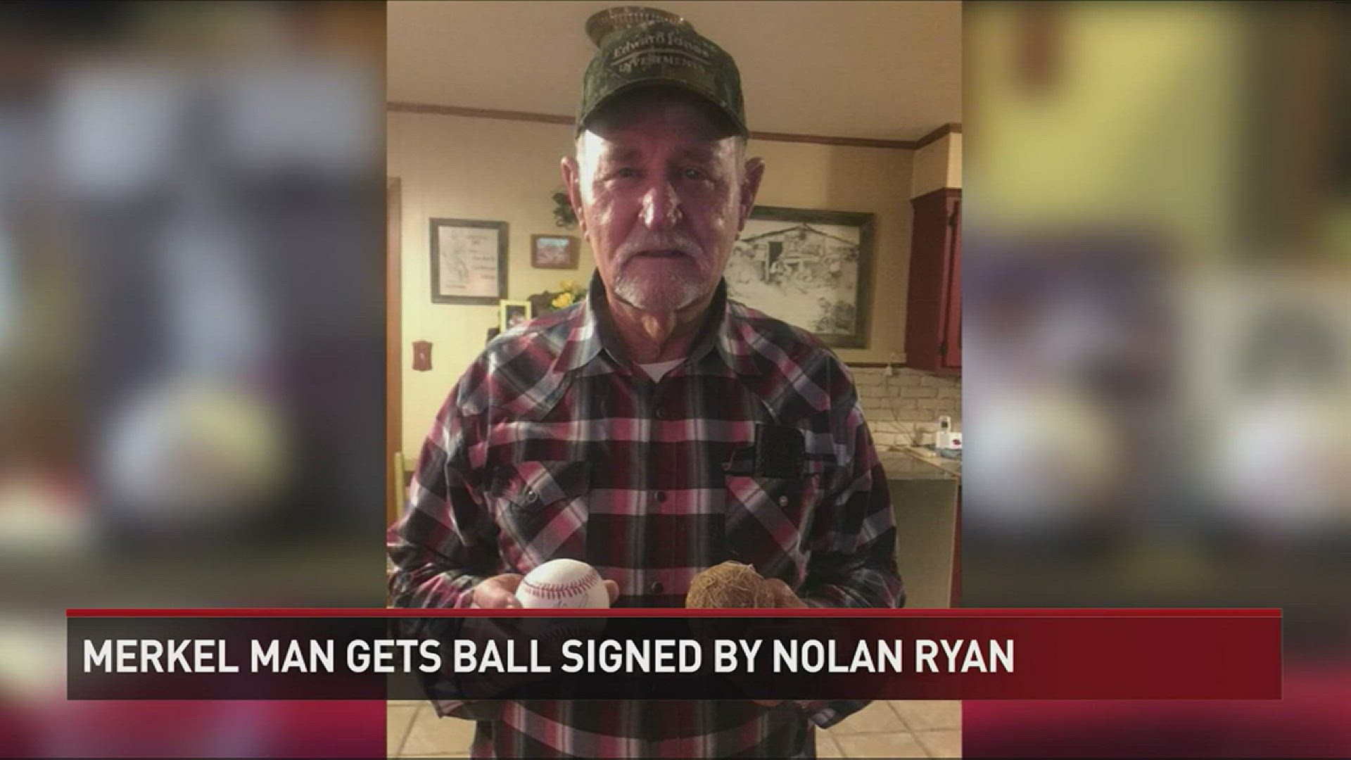 Pursley ended up with four balls -- one signed by former Abilene High grad John Lackey and of course Nolan Ryan.