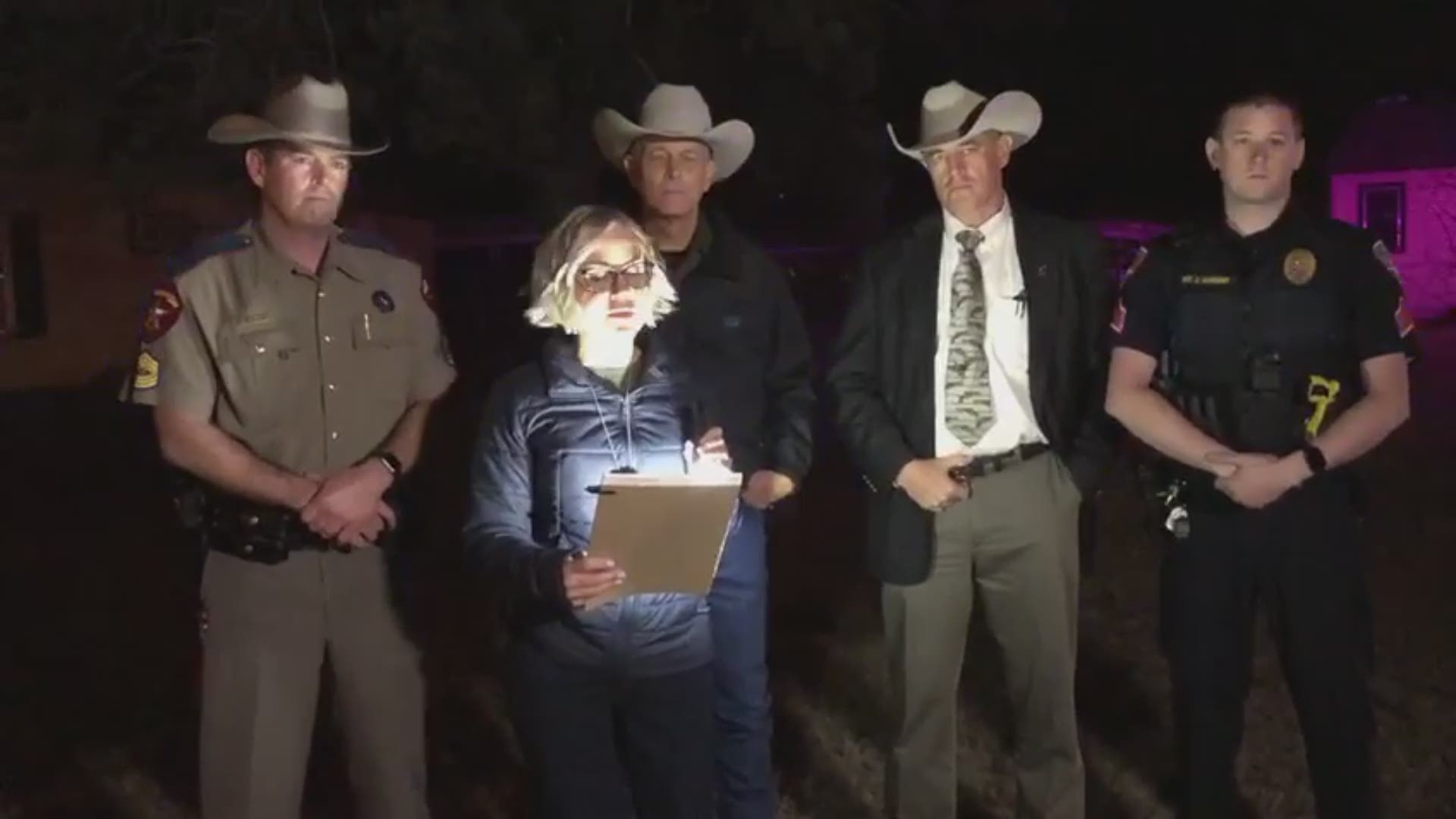 Members of the San Angelo Police Department, the Tom Green County Sheriff's Office and Texas DPS briefed the media on officer-involved shooting.